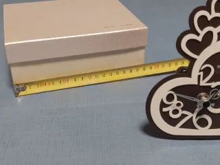 Orologio San Valentino in metallo