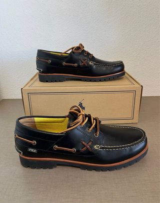 Polo Ralph Lauren zapatos náuticos piel 43