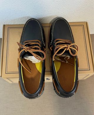 Polo Ralph Lauren zapatos náuticos piel 43