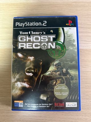 Tom Clancy's Ghost Recon PS2 Pal España 🇪🇸