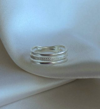 Anillo en Plata de Ley 925 (Diseño Colombiano)