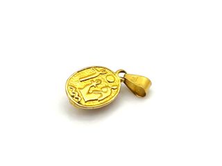 colgante oro 18k