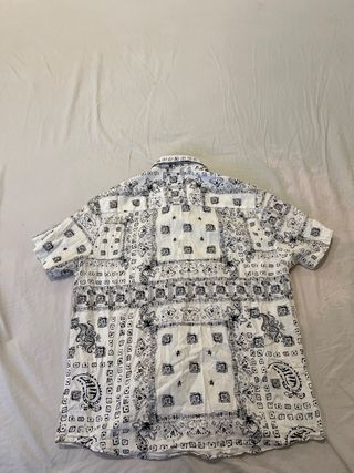 Camisa manga corta algodon blanca de Ricky Singh