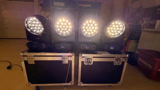 Pareja de Cabezas moviles wash