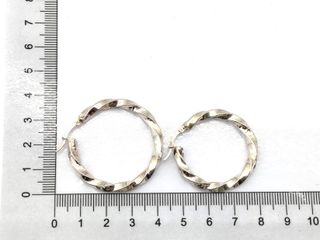 pendientes plata 925mm con piedra con circonita