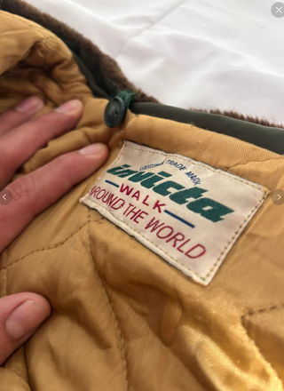 Giubbotto Bomber Cachi Vintage