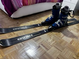 Esquís Head con botas Lacer