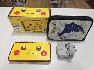 Nintendo 2DS XL Edición Pikachu con 6 juegos