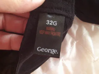 george padded underwired bra uk 32G spain 85G