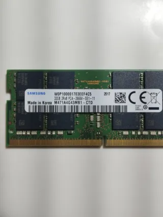 Memoria RAM ddr4 32Gb samsung