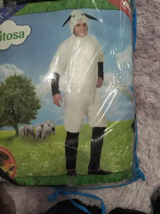 Disfraz de oveja-oveja negra