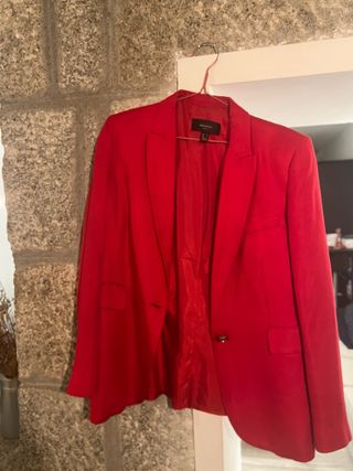 Blazer roja mango