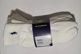 3 paia di Calzini Ralph Lauren bianche