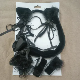 Set Gattina Costume Carnevale