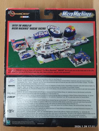 Jeff Gordon winner's circle Micro Machines