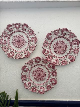 Platos decoración