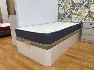 CANAPE 90X190 + COLCHON VISCO (VARIOS COLORES)