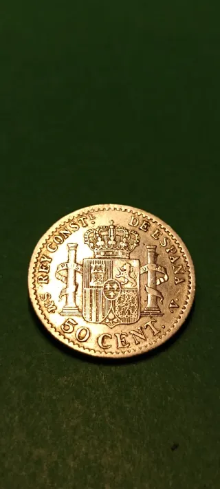 50 céntimos Alfonso XIII 1904
