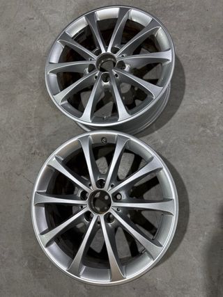 2 llantas aluminio MERCEDES BENZ 17 originales