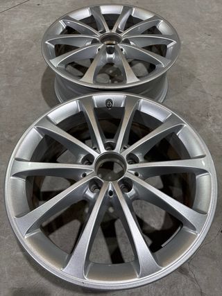 2 llantas aluminio MERCEDES BENZ 17 originales