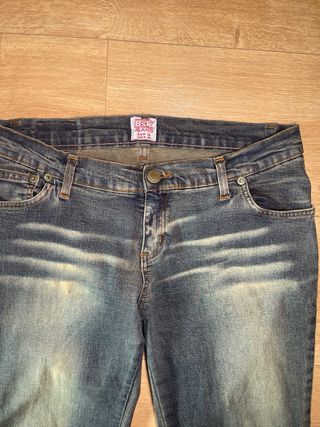 Vaqueros Vintage Bootcut tiro bajo BSK