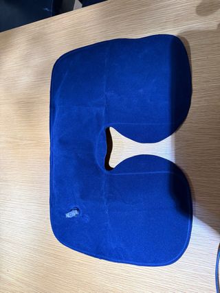 Almofada encosto cabeça insufulavel