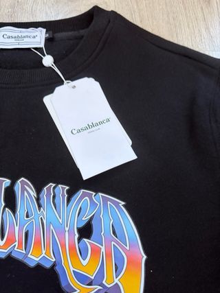 Sudadera Casablanca "Air Casablanca" – Negra M