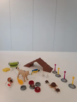 Playmobil Perro y set adiestramiento