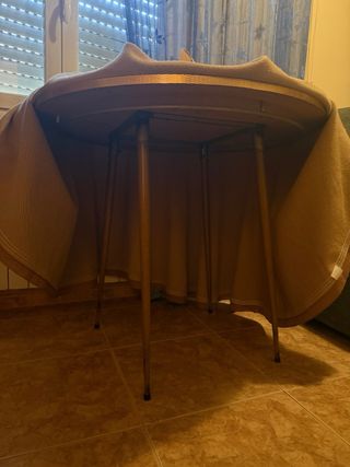 Mesa camilla redonda