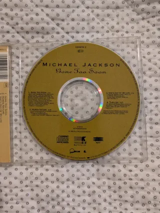 Cd Michael Jackson single del album dangerous