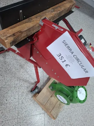 Sierra circular de corte madera