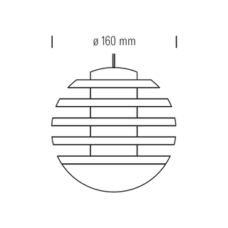 Lampada sospensione di design BULO di Tecnolumen