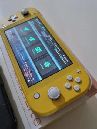 Nintendo switch lite atmosphere