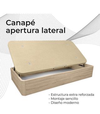 APERTURA LATERAL CANAPÉ MADERA MOD. MADRID