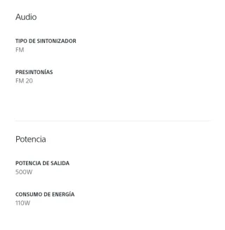 Altavoz grande con mucha potencia.