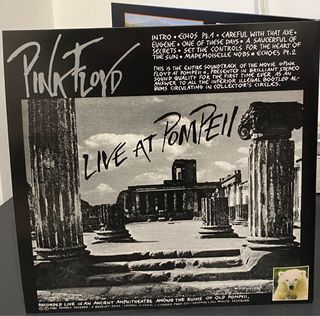 Pink Floyd Pompeii 2Lp ltd pop up edition PDK LTD