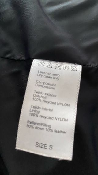 Chaqueta negra Ecoalf