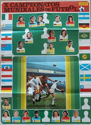 Cromos Tulicrem Mundial Alemania 1974