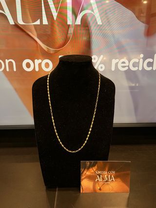 Cadena Calabrote (tipo Gucci) oro 18k