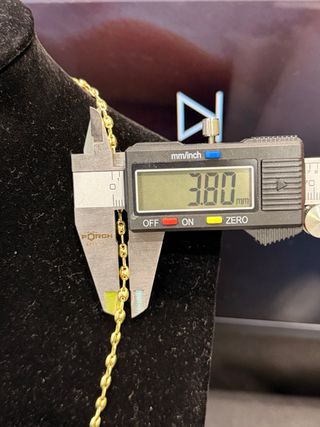 Cadena Calabrote (tipo Gucci) oro 18k