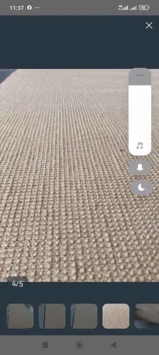 Alfombra yute pasillo