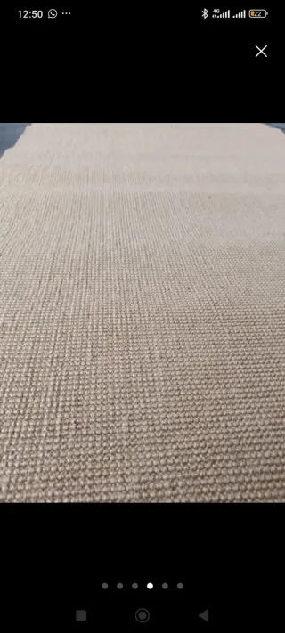 Alfombra yute pasillo