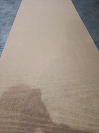 Alfombra yute pasillo