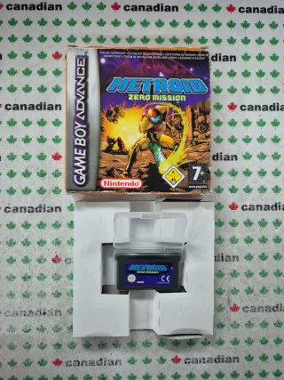 Metroid Zero Mission Game Boy Advance