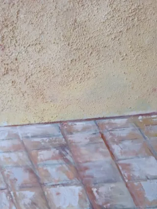 Cuadro grande arquitectura, óleo.