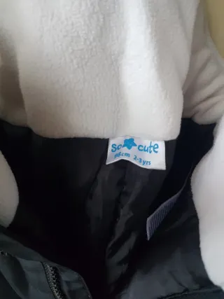 Mono de nieve Talla 2-3 años