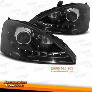 FAROS DELANTEROS CON LUZ DIURNA PARA FORD FOCUS M