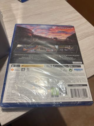 Gran turismo 7 play 5 con plastico