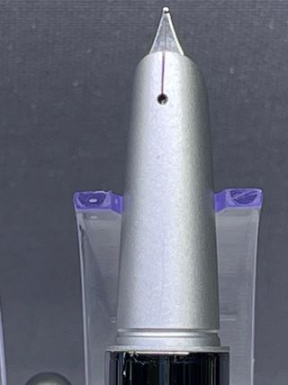 Conjunto Pluma y boligrafo plateado