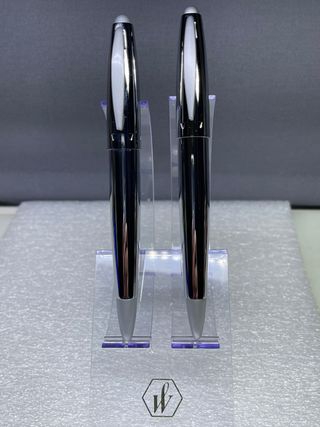 Conjunto Pluma y boligrafo plateado